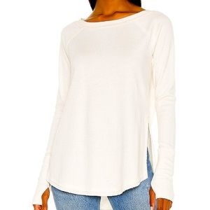 Free People Snowy Thermal Tee